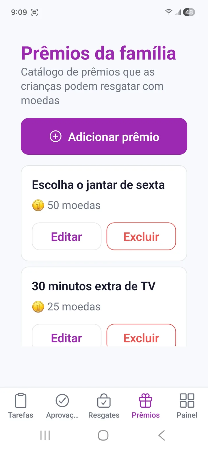 Prêmios reais do tutor